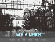 Tablet Screenshot of joachimmencel.com